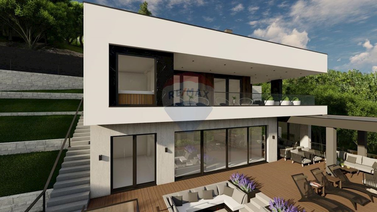 Stavbno zemljišče Ičići, Opatija - Okolica, 1.368m2