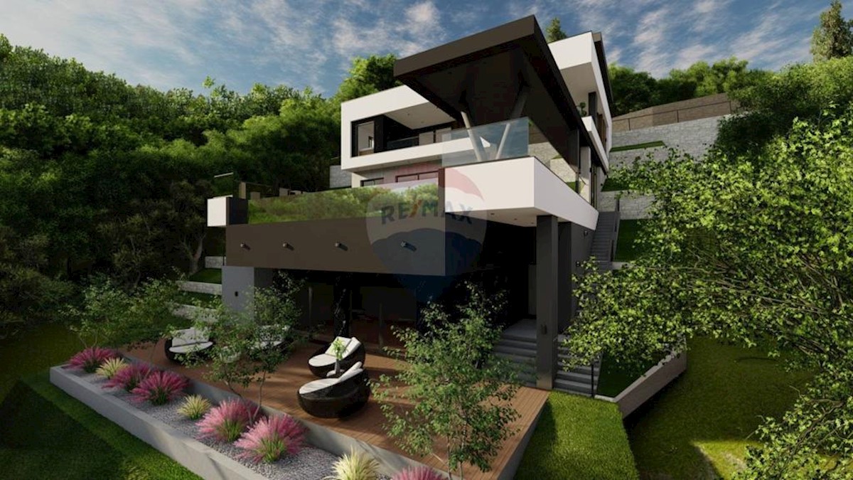 Stavbno zemljišče Ičići, Opatija - Okolica, 1.368m2