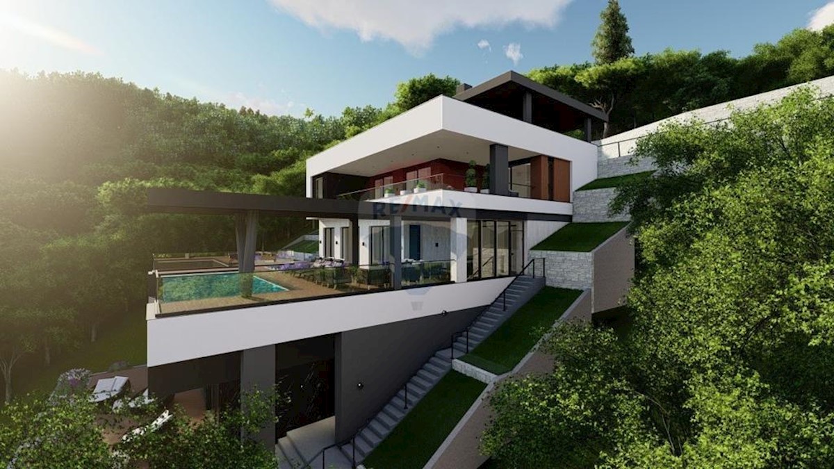 Stavbno zemljišče Ičići, Opatija - Okolica, 1.368m2