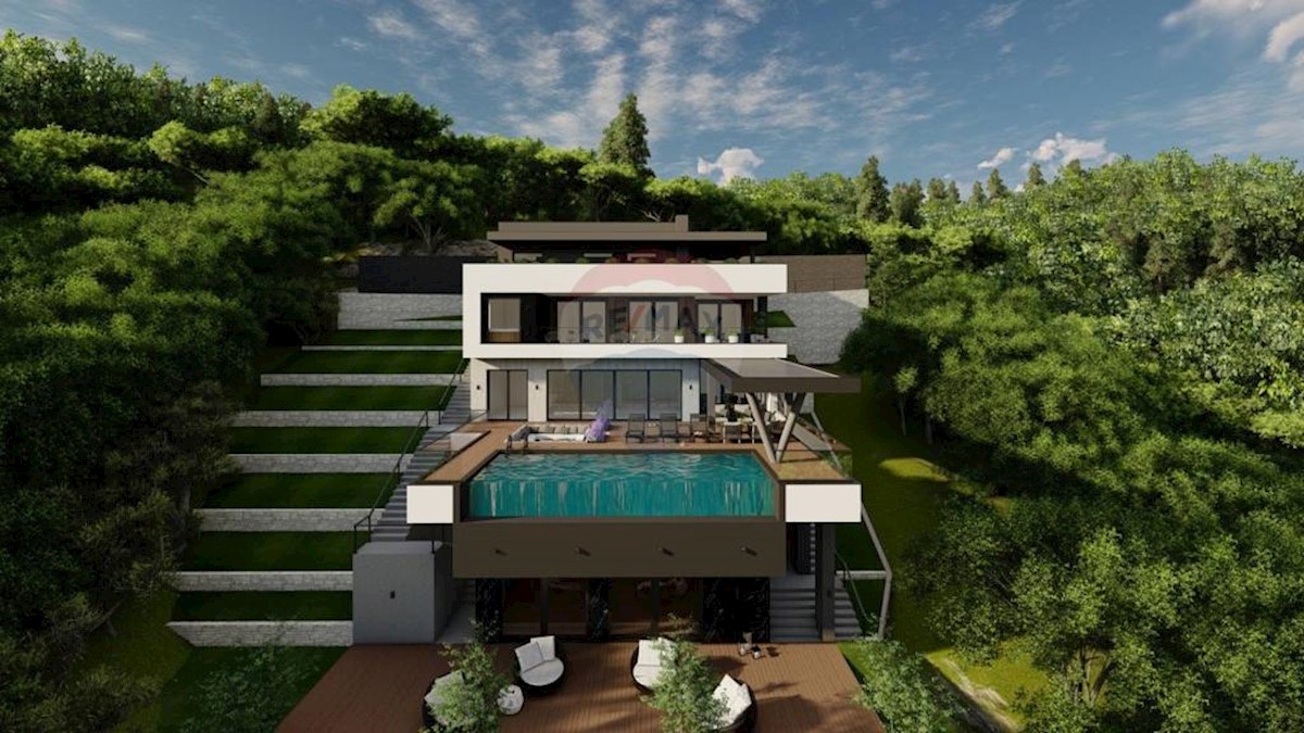 Stavbno zemljišče Ičići, Opatija - Okolica, 1.368m2
