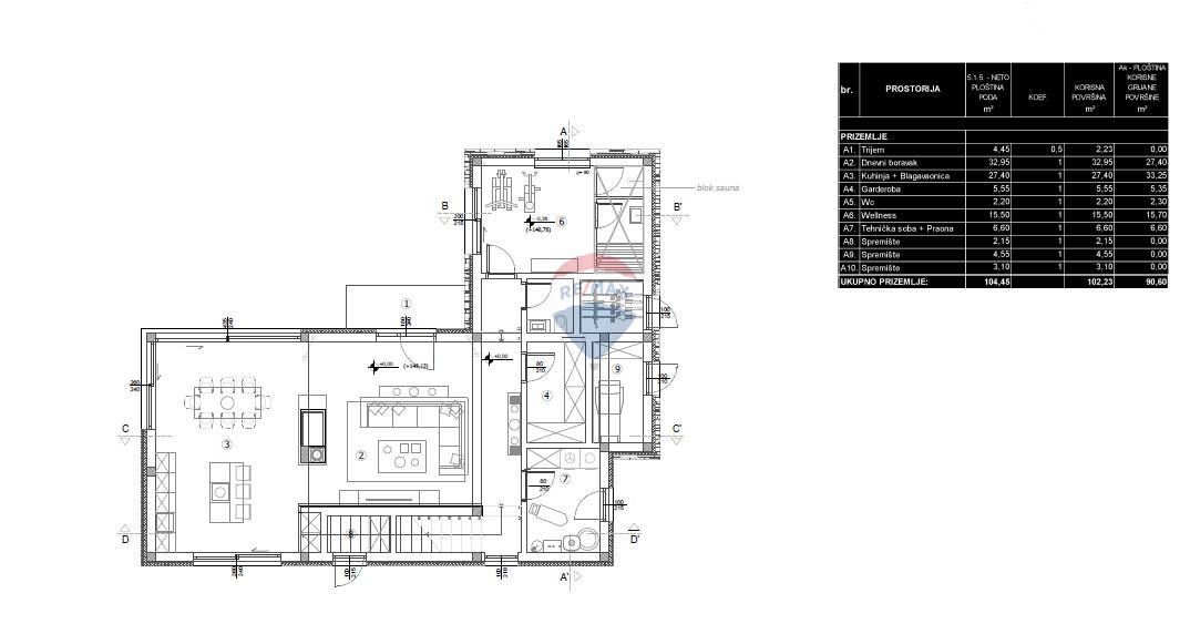 Hiša Sveti Lovreč, 180m2