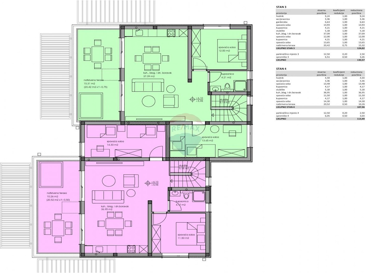 Stanovanje/Apartma Frata, Poreč, 130,57m2