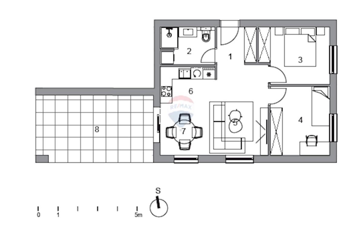 Stanovanje/Apartma Jačkovina, Podsused - Vrapče, 63,89m2