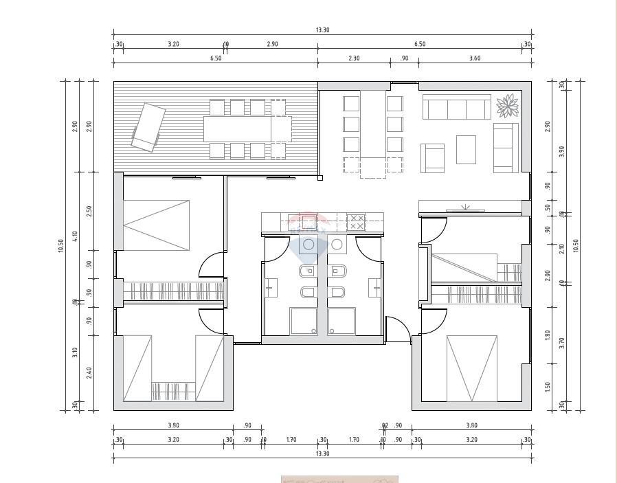 Stanovanje/Apartma Dajla, Novigrad, 110,95m2