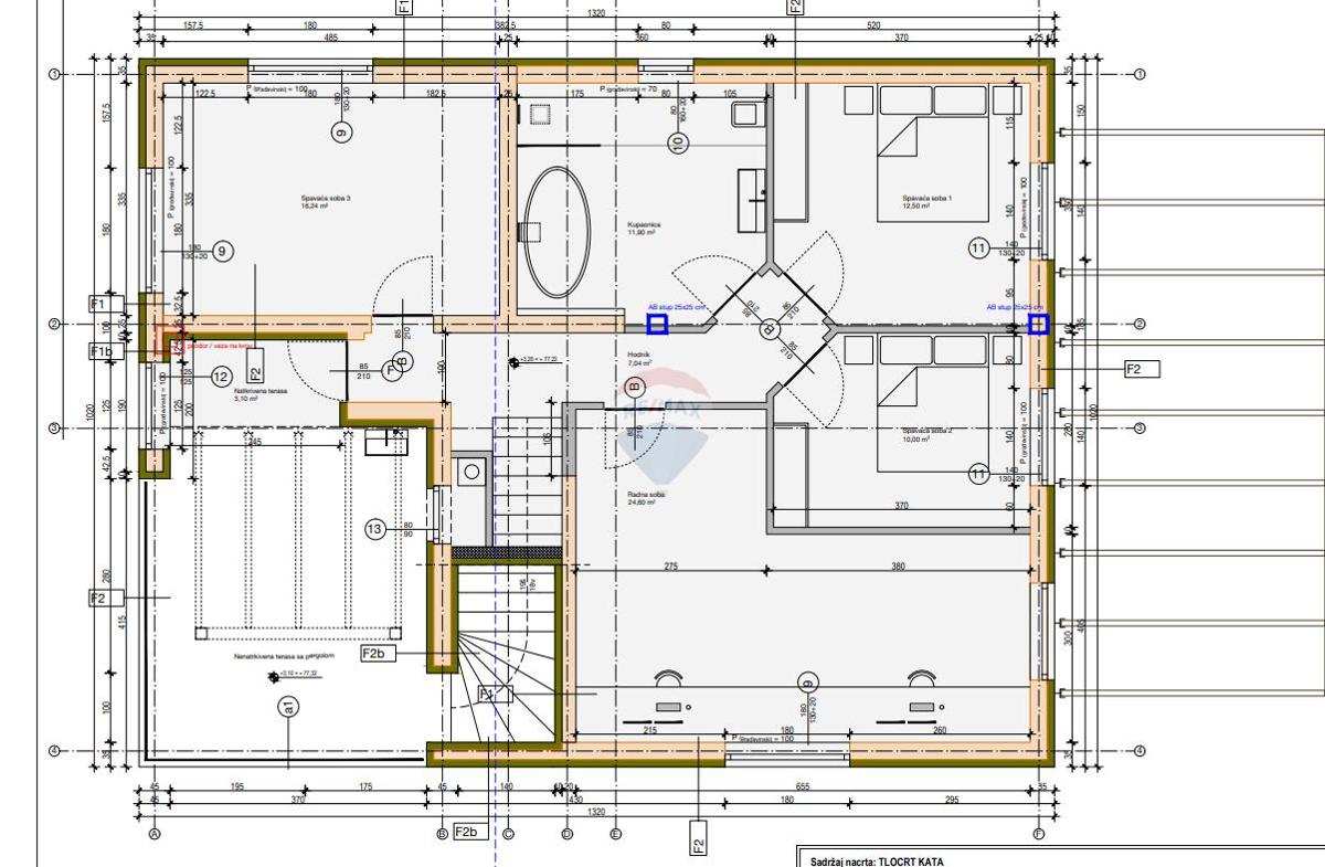 Stavbno zemljišče Pinezići, Krk, 1.000m2