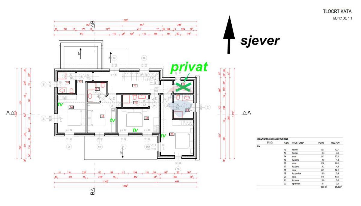 Hiša Juršići, Svetvinčenat, 290m2