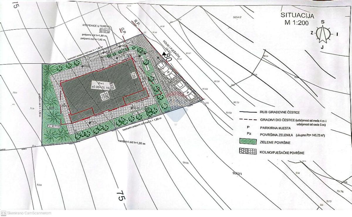 Stavbno zemljišče Crikvenica, 498m2