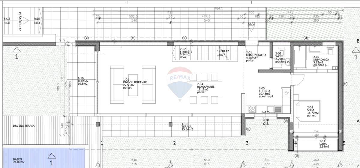Hiša Veprinac, Opatija - Okolica, 295,72m2