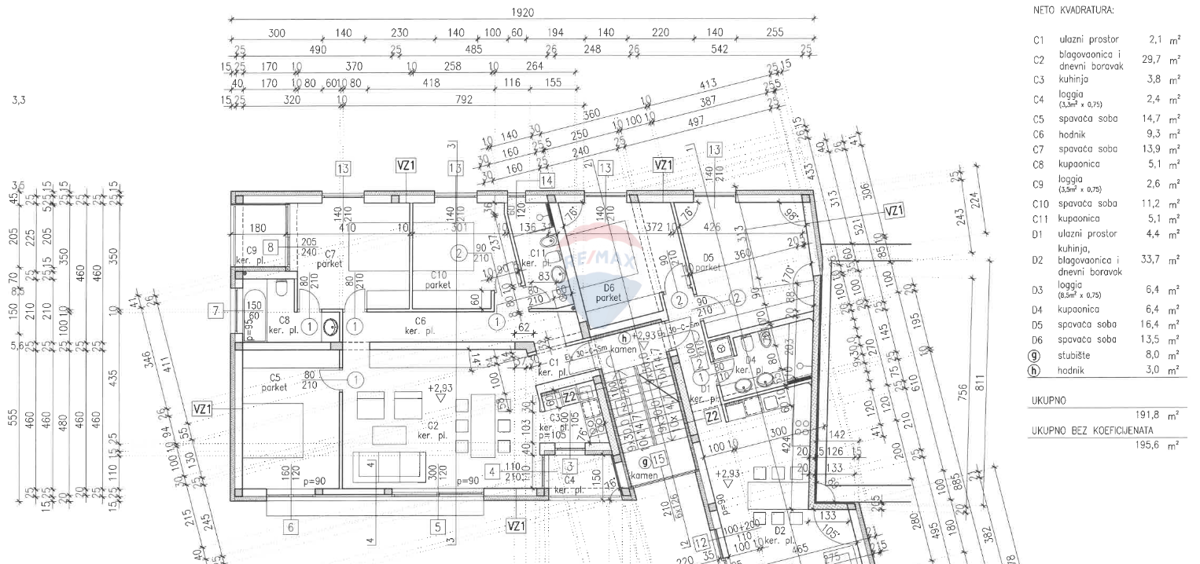 Stanovanje/Apartma Rovinj, 104,50m2