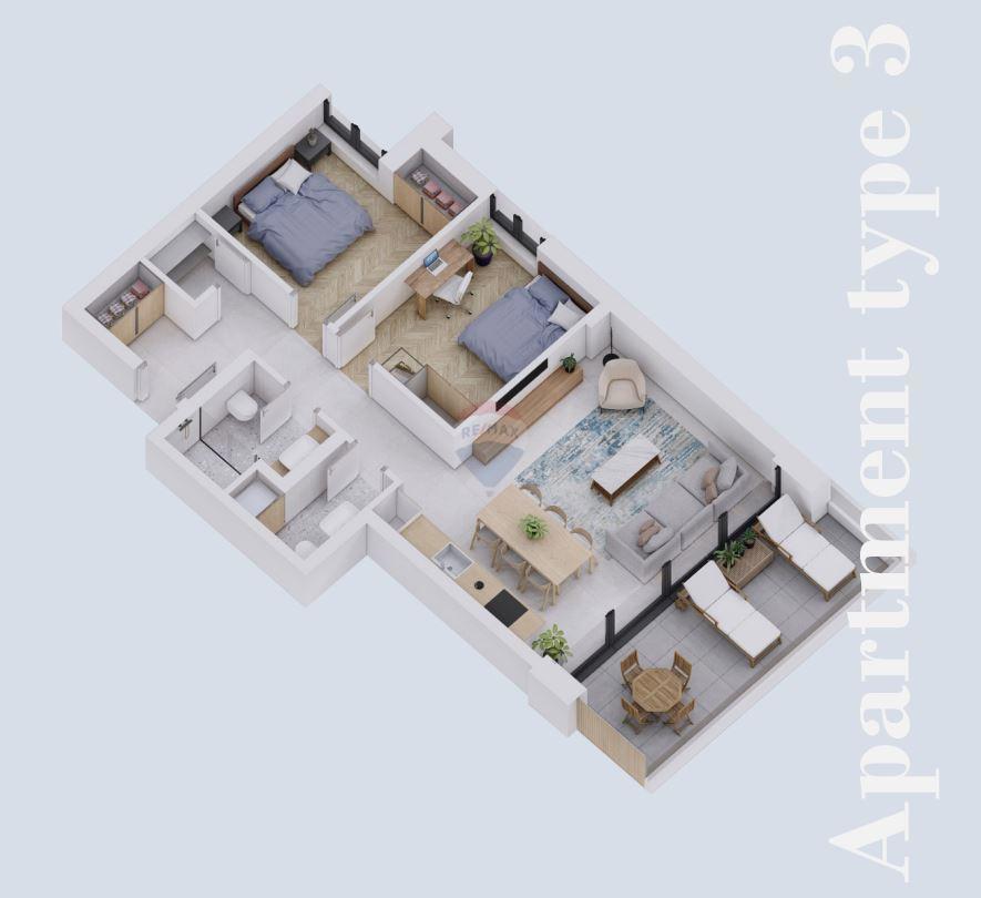 Stanovanje/Apartma Rovinj, 73,66m2