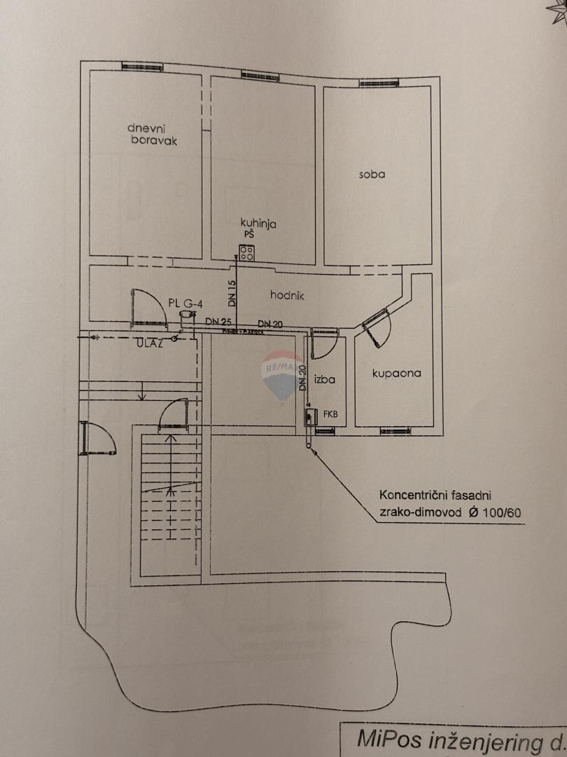 Stanovanje/Apartma Donji grad, Donji Grad, 67,16m2