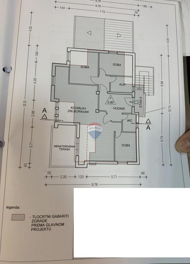 Stanovanje/Apartma Ćikovići, Kastav, 101,19m2