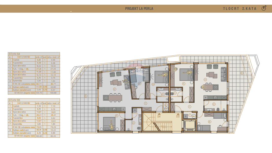Stanovanje/Apartma Rovinj, 107m2