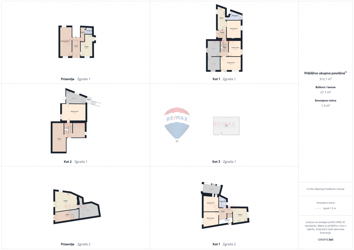 Hiša Mali Lošinj, 335m2