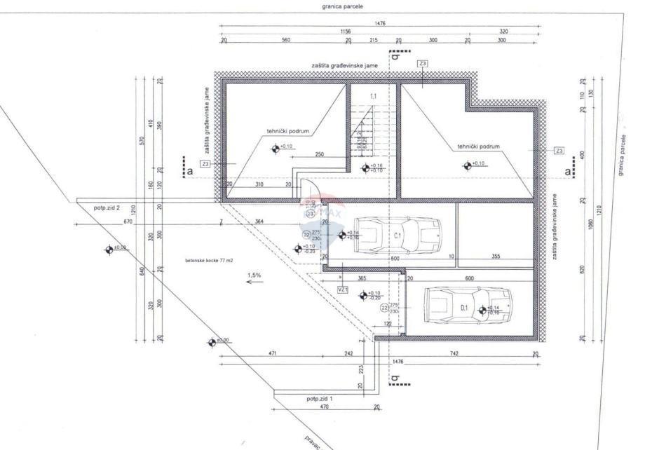 Hiša Mikulići, Črnomerec, 410m2