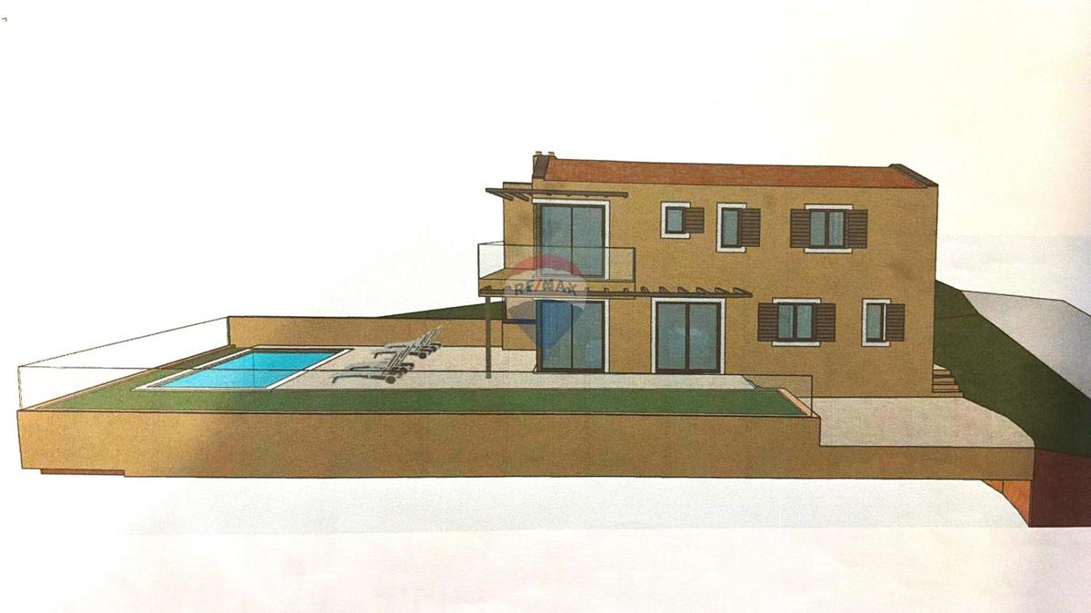 Stavbno zemljišče Momjan, Buje, 284m2