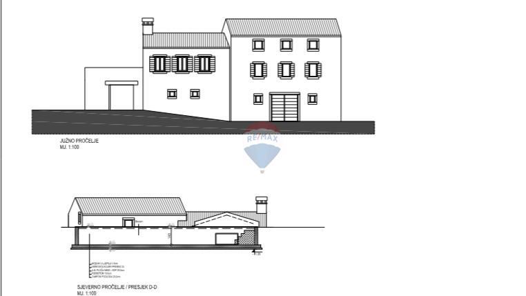 Istra, Oprtalj – Kamnita vila edinstvenega dizajna