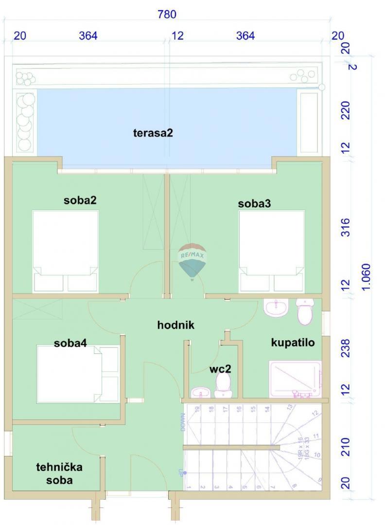 Stavbno zemljišče Plomin, Kršan, 543m2