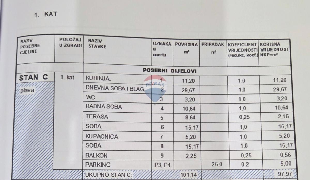 Stanovanje/Apartma Premantura, Medulin, 97,97m2