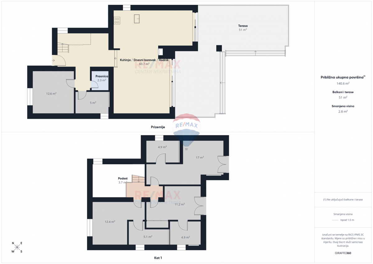 Hiša Garica, Vrbnik, 230m2