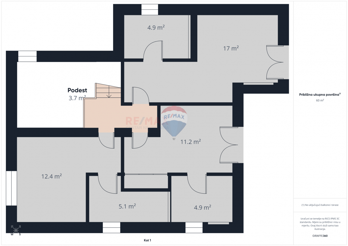 Hiša Garica, Vrbnik, 230m2