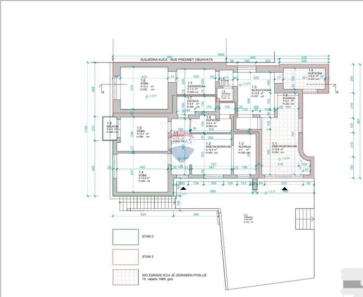 Hiša Matulji, 240m2