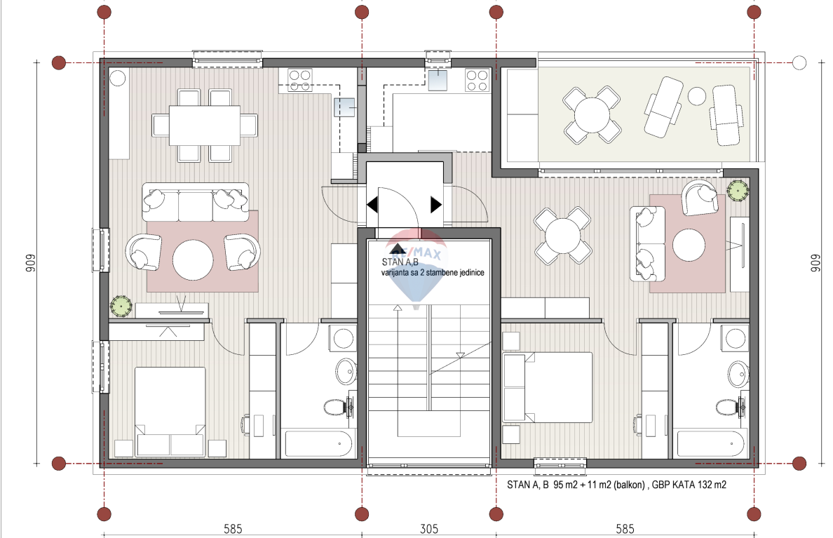 Stavbno zemljišče Rudeš, Trešnjevka - Sjever, 317m2