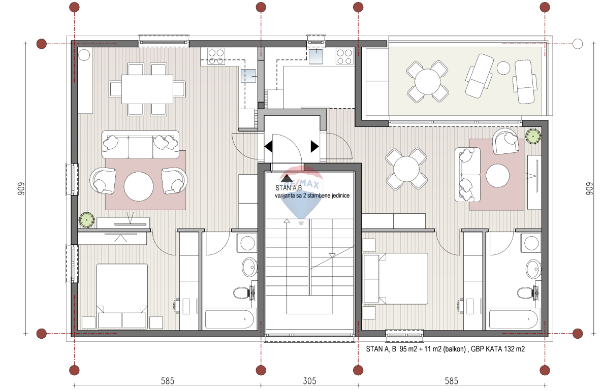 Stavbno zemljišče Rudeš, Trešnjevka - Sjever, 317m2