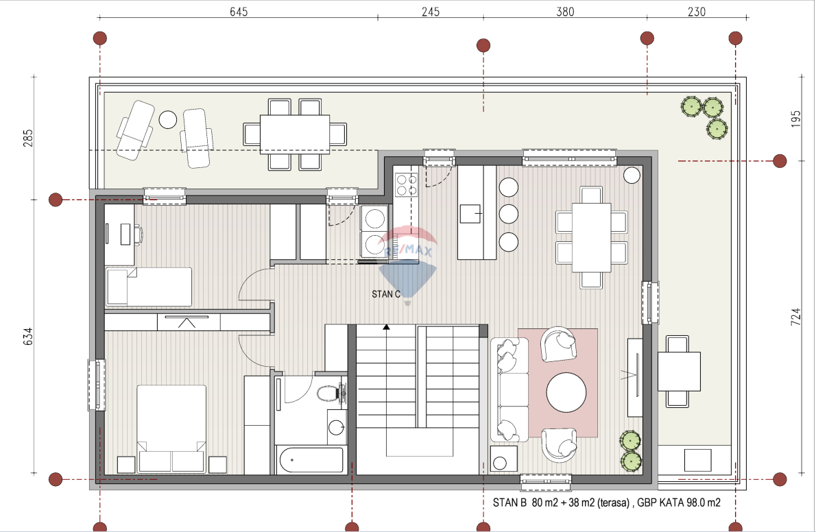 Stavbno zemljišče Rudeš, Trešnjevka - Sjever, 317m2