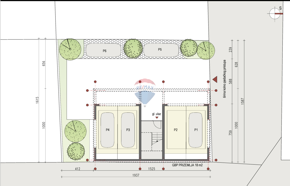 Stavbno zemljišče Rudeš, Trešnjevka - Sjever, 317m2