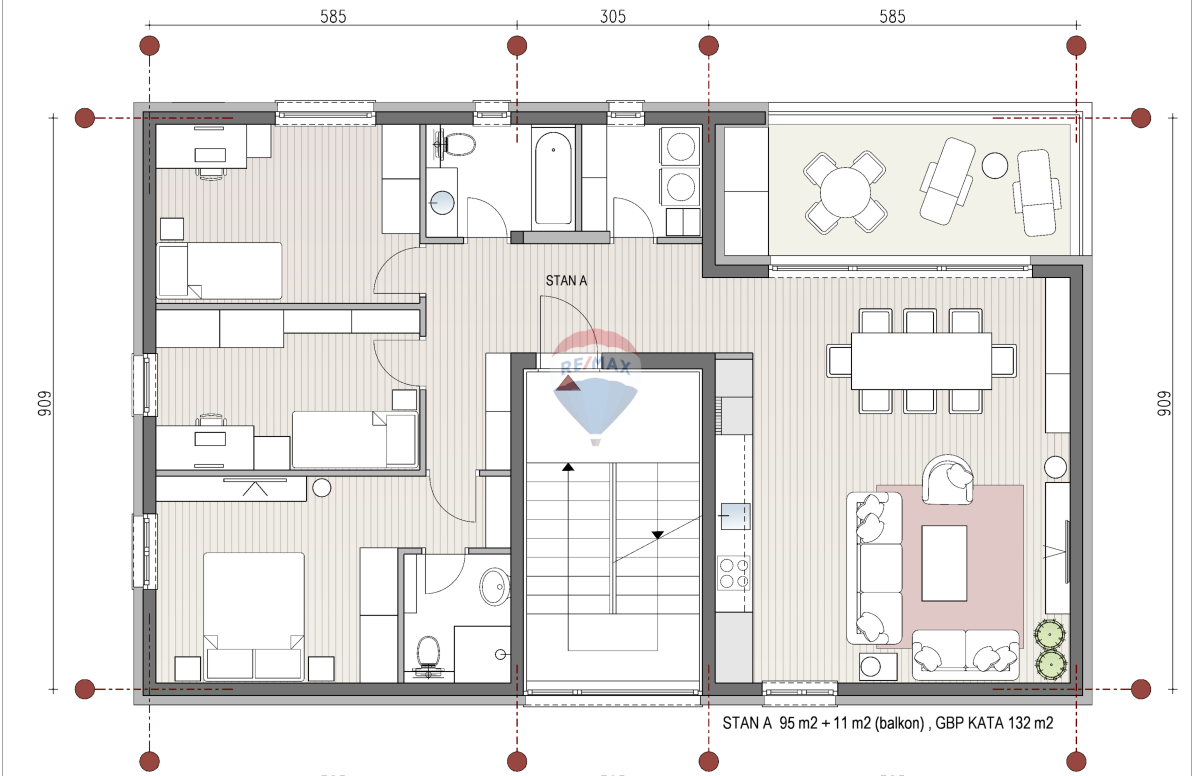 Stavbno zemljišče Rudeš, Trešnjevka - Sjever, 317m2