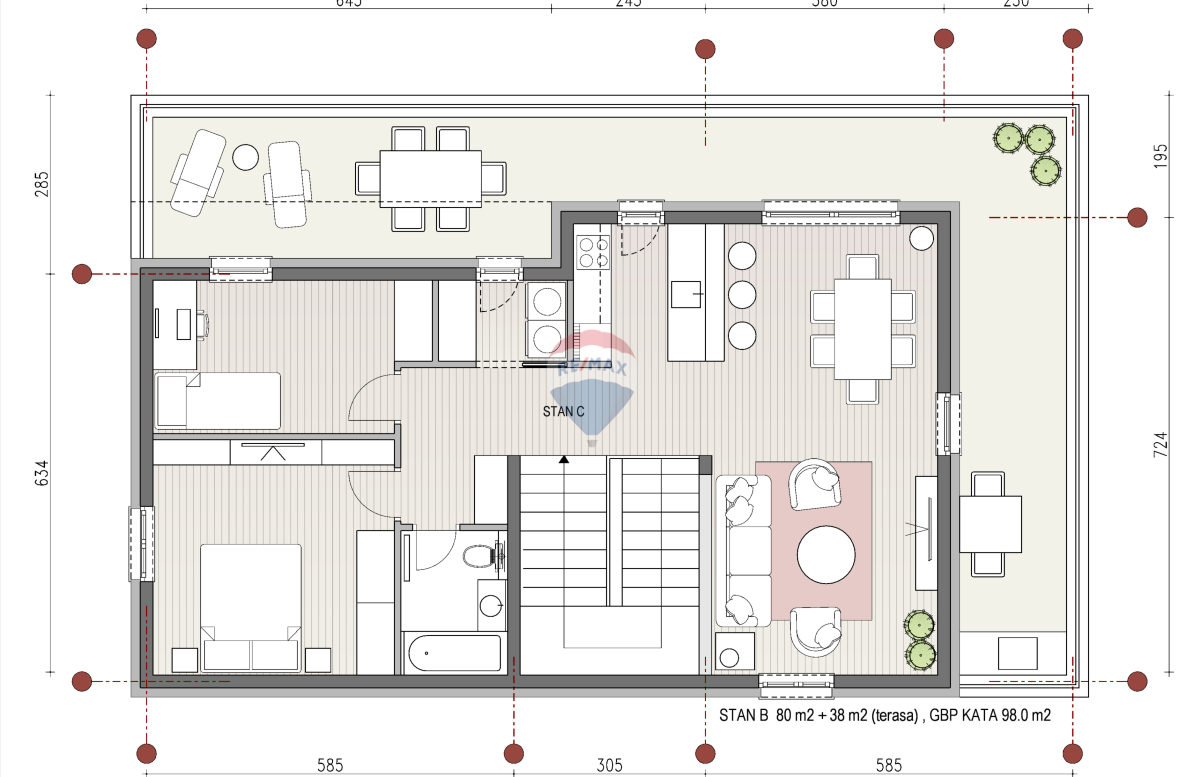 Stavbno zemljišče Rudeš, Trešnjevka - Sjever, 317m2