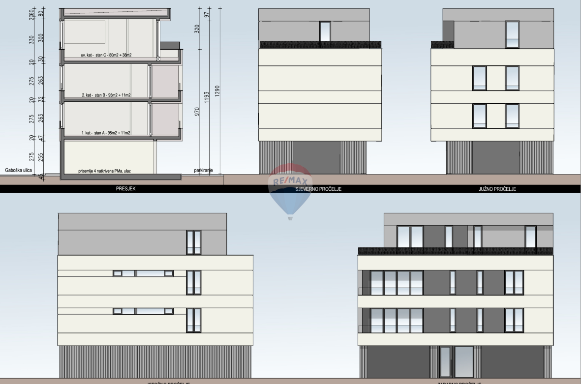 Stavbno zemljišče Rudeš, Trešnjevka - Sjever, 317m2