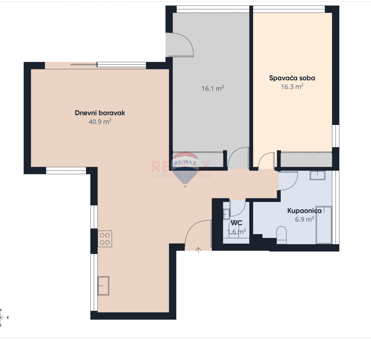Stanovanje/Apartma Srebrnjak, Maksimir, 113,46m2