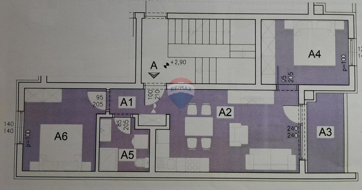 Stanovanje/Apartma Šijana, Pula, 71,93m2