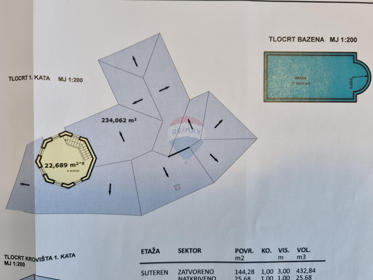 Hiša Supetarska Draga, Rab, 332m2