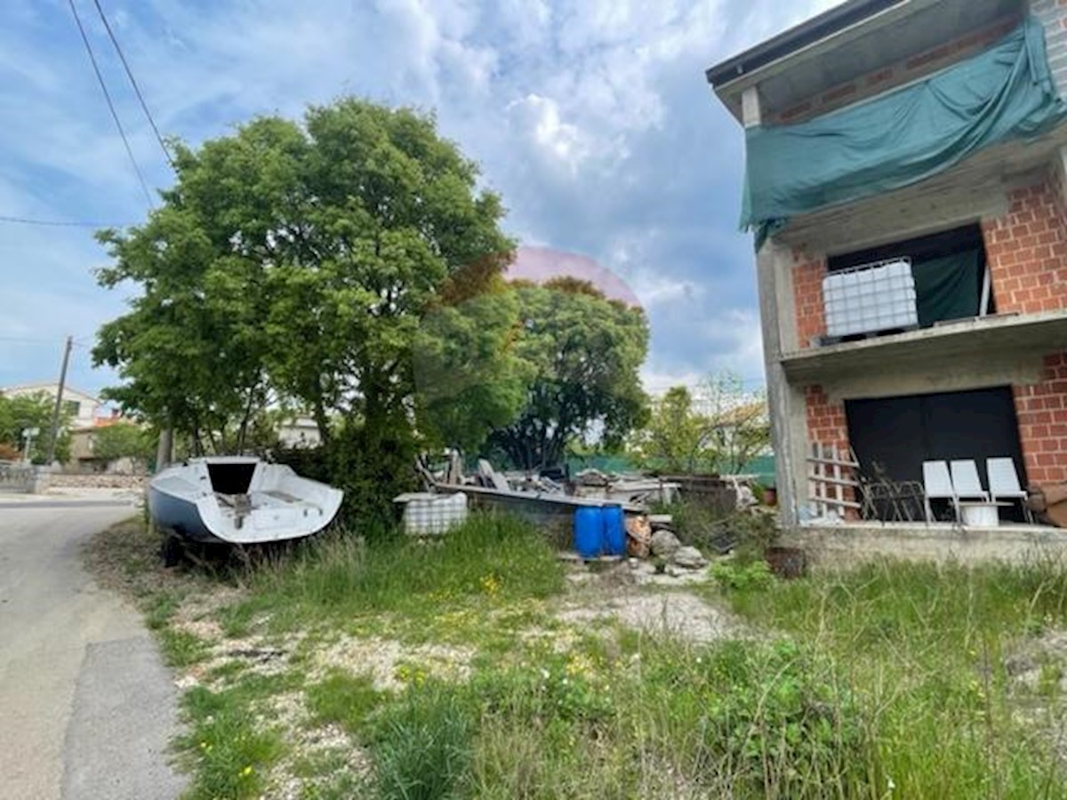 Otok Krk, Sottovento, apartma v izgradnji, 52 m2, 2 spalnici + dnevna soba, pogled na morje