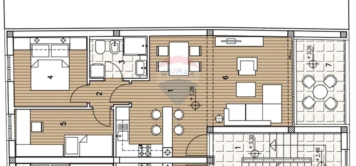 Stanovanje/Apartma Umag, 57m2