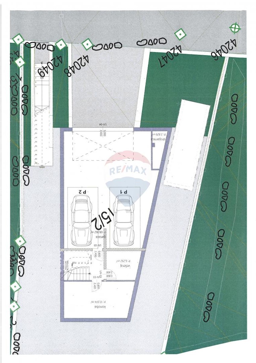 Stavbno zemljišče Šmrika, Kraljevica, 399m2