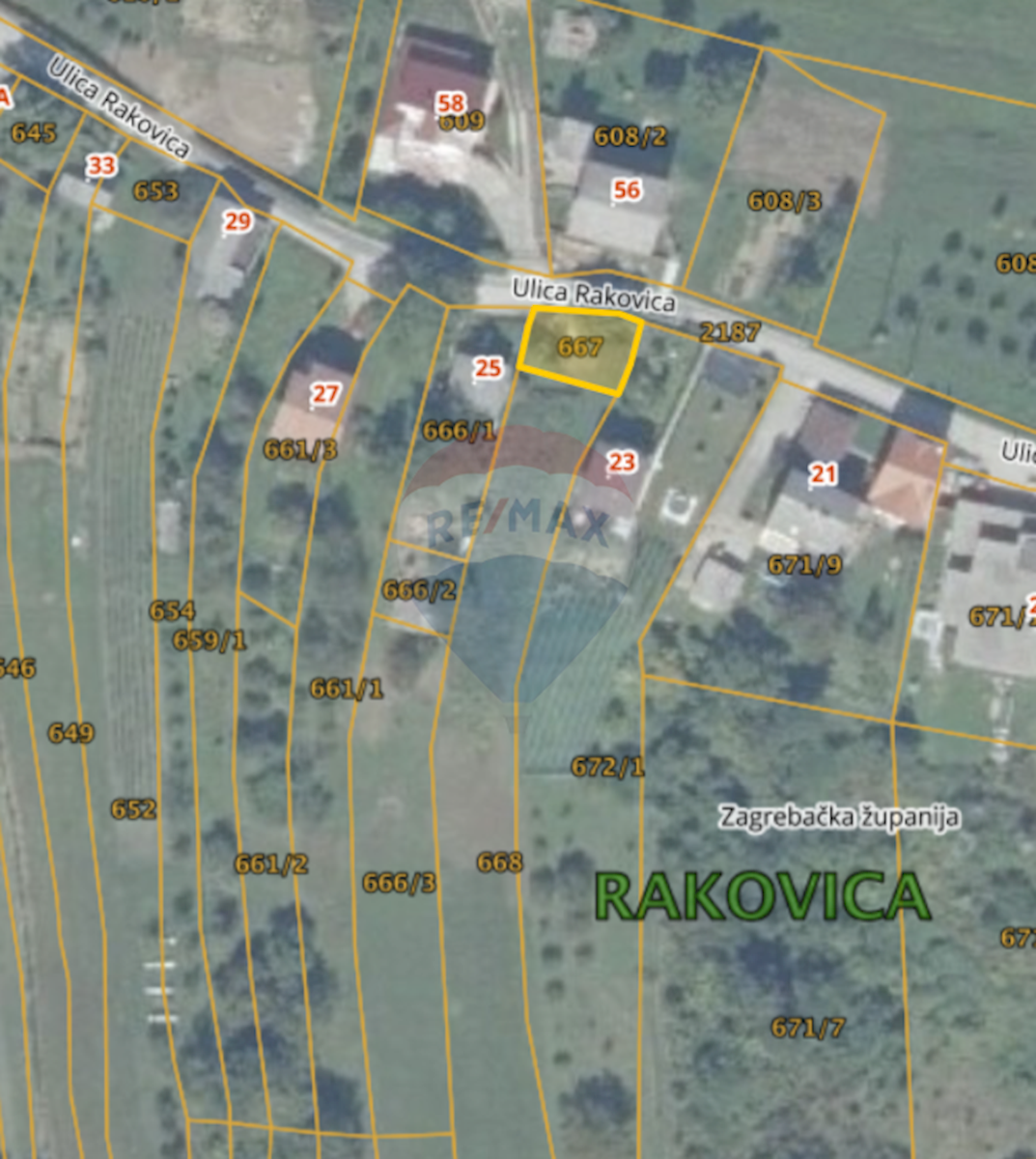 Stavbno zemljišče Mala Rakovica, Samobor - Okolica, 2.988m2