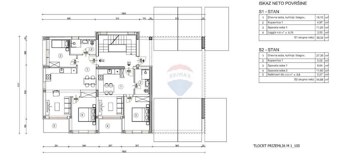 Stanovanje/Apartma Šikići, Pula, 55m2