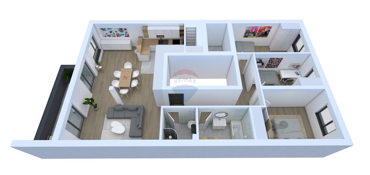 Stanovanje/Apartma Maksimir, 122,52m2