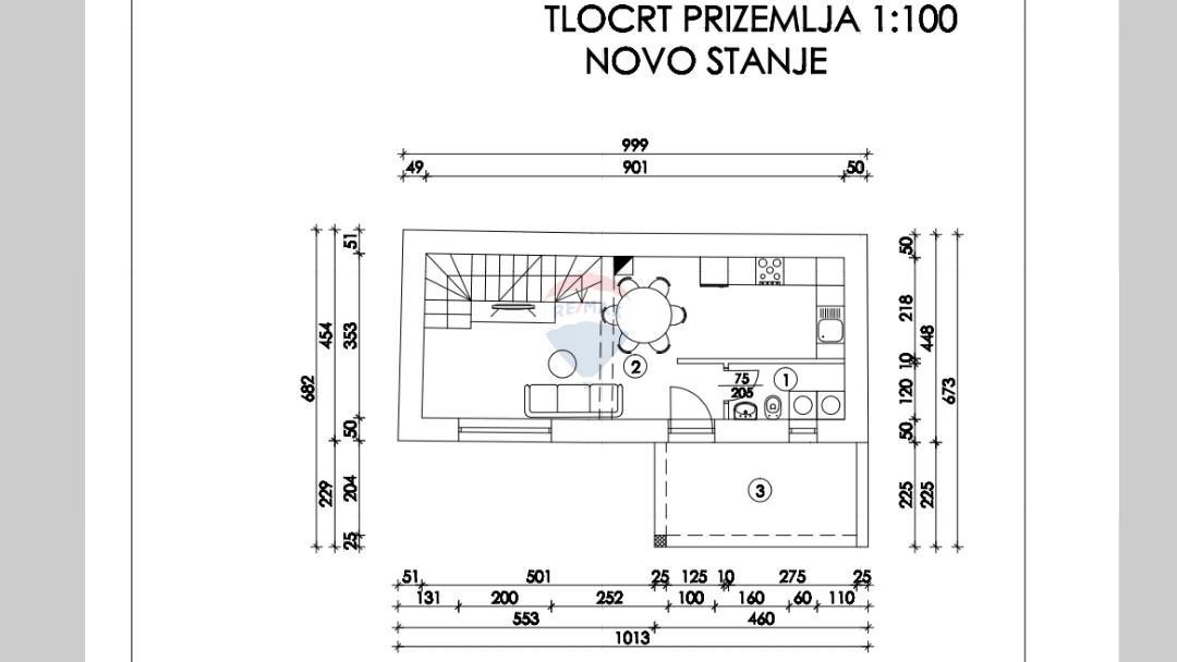 Hiša Momjan, Buje, 60m2