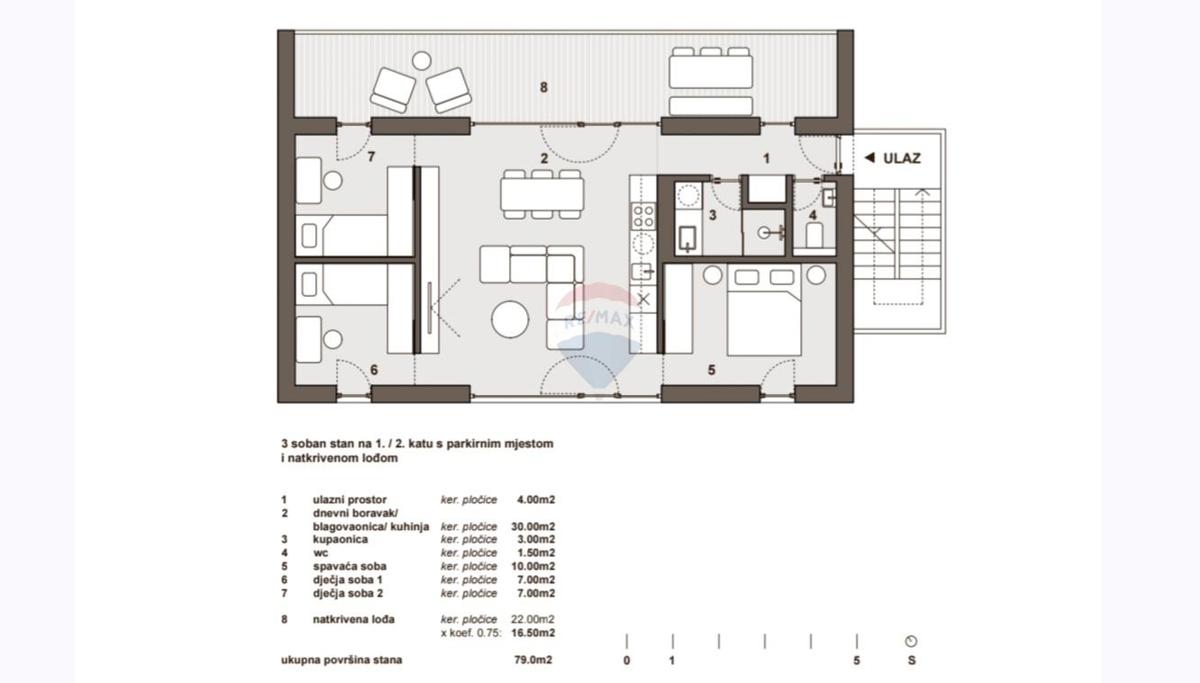 Stanovanje/Apartma Umag, 82,25m2