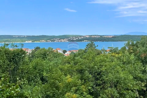 Otok Krk, Klimno, apartma, pogled na morje, 300 m od plaže