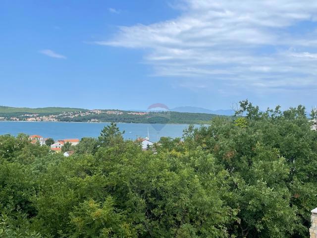 Otok Krk, Klimno, apartma, pogled na morje, 300 m od plaže