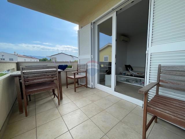 Otok Krk, Klimno, apartma, pogled na morje, 300 m od plaže