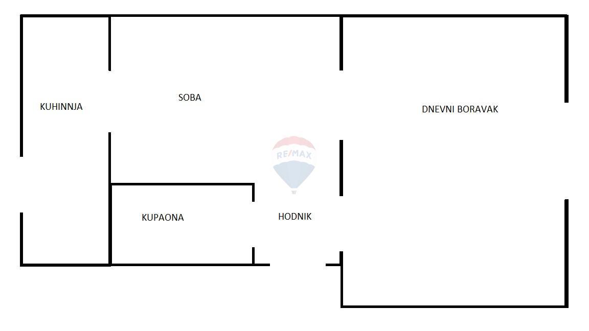 Stanovanje/Apartma Laščina, Maksimir, 43m2