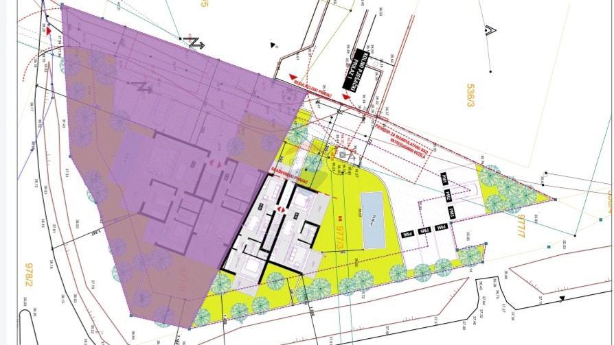 Stavbno zemljišče Petrovija, Umag, 800m2