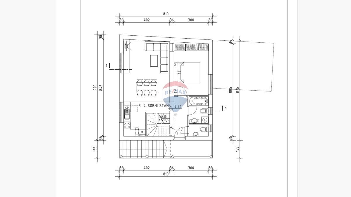 Stanovanje/Apartma Sveti Duh, Črnomerec, 61,81m2